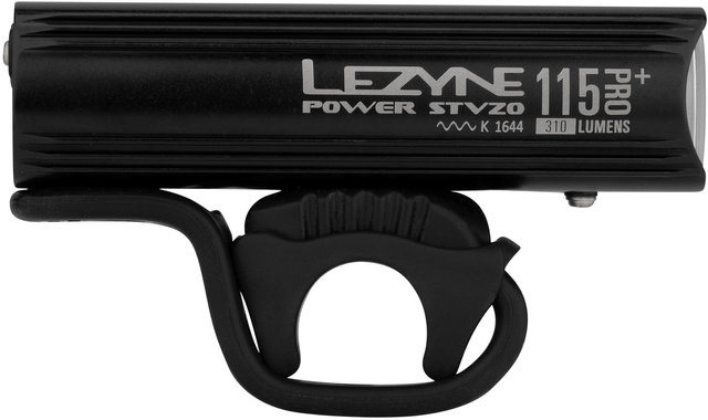 Lezyne Power Pro 115+ LED Frontlicht mit StVZO-Zulassung - schwarz/115 Lux