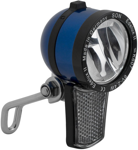 SON Edelux II LED Front Light - StVZO Approved - anodized blue/140 cm