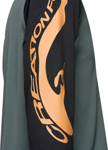 Fox Head Maillot Youth Defend Creation L/S - sage | S
