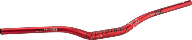 Chromag Fubars FU40 31.8 40 mm Riser Lenker - red/800 mm