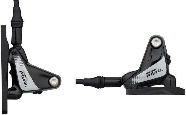 SRAM Rival 1 FM v+h Set Scheibenbremse hydr.DoubleTap® Schalt-/Bremsgriff - black/Satz (VR + HR)