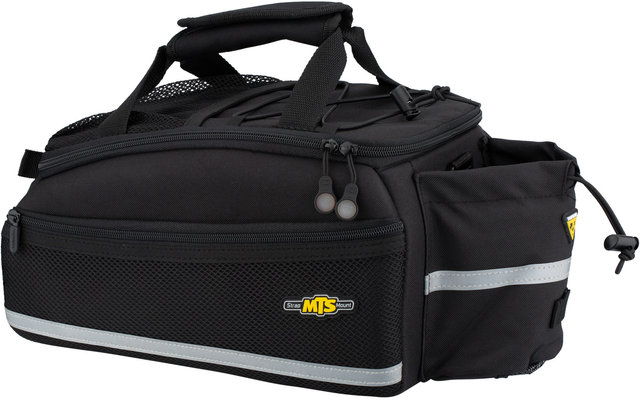 Topeak MTS TrunkBag EX Pannier Rack Bag w/ Adapter Plate - black/8 litres