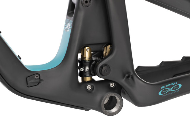 Yeti Cycles SB120 TURQ Carbon 29" Rahmenkit - raw carbon | 44 mm | L