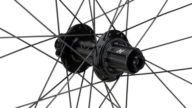 crankbrothers Set de Roues Synthesis E Industry Nine Alu Disc 6 trous 29" Boost - black/Set de 29" (avant 15x110 Boost + arrière 12x148 Boost) Shimano