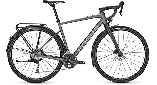 ATLAS 6.7 EQP 28" Gravelbike - slate grey/M