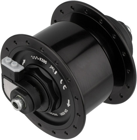 Shimano Dynamo de Moyeu Alfine Disc Center Lock DH-S501 - noir/32 trous