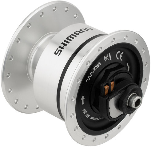 Shimano Dinamo de buje DH-3N72 - plata/36 agujeros