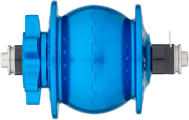 SON 28 6-Bolt Disc Hub Dynamo - anodized blue/36 hole