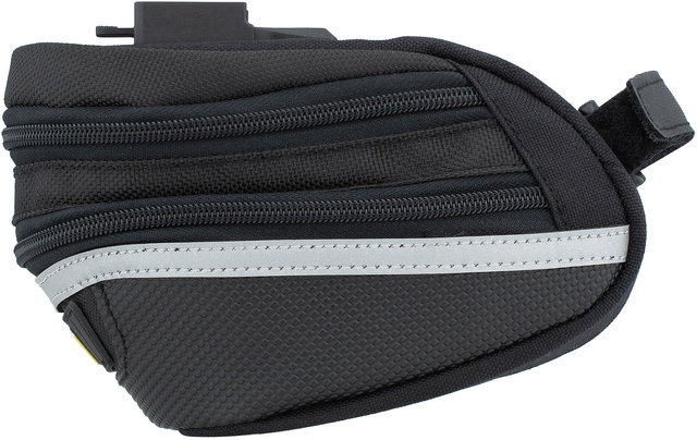 Topeak Bolsa de sillín con set de herramientas Survival Tool Wedge Pack II - negro/1,25 litros