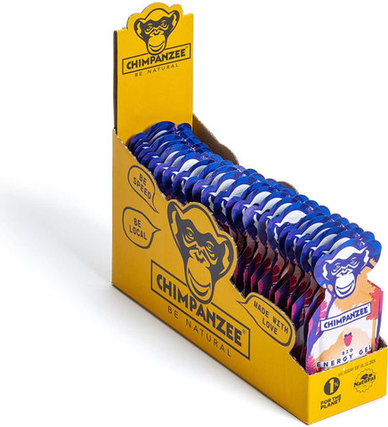 Chimpanzee Energy Gel Organic Forest Fruit - wild berry