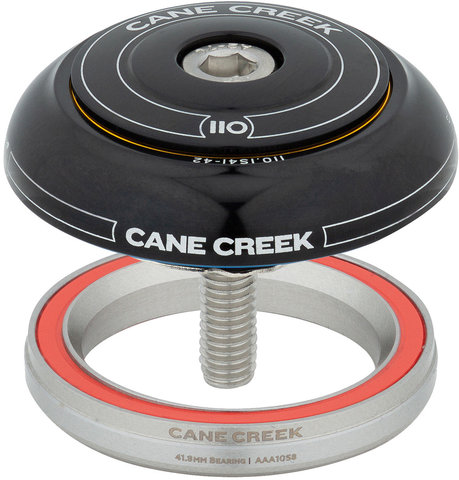 Cane Creek Pieza superior de juegos de dirección 110er IS42/28,6 - black/IS42/28,6 short