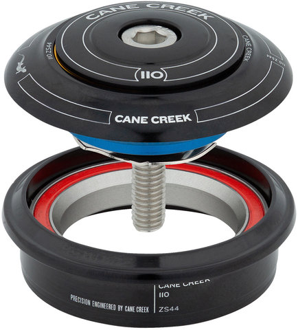Pieza superior de juegos de dirección 110er ZS44/28,6 - black/ZS44/28,6 short