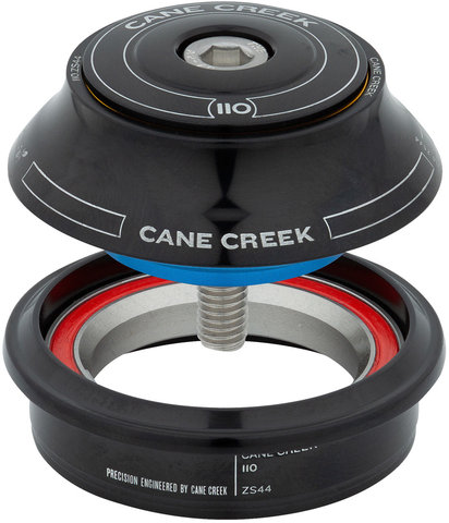 Cane Creek Pieza superior de juegos de dirección 110er ZS44/28,6 - black/ZS44/28,6 tall