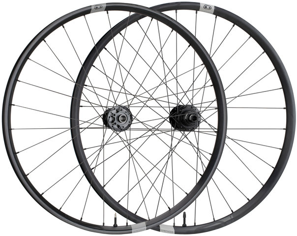 crankbrothers Synthesis E Industry Nine Alu Disc 6-bolt 27.5" Boost Wheelset - black/27.5" set (front 15x110/Boost+ rear 12x148 Boost) SRAM XD