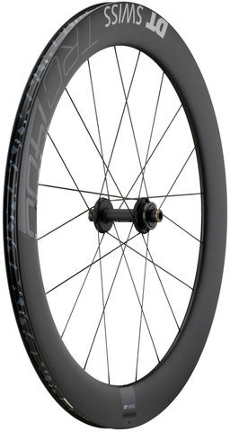 DT Swiss Juego de ruedas TRC 1400 DICUT 65 Carbon 28" - negro/28" set (RD 9x100 + RT 10x120)