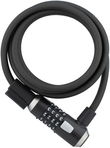 KryptoFlex 1018 Combo Cable Kabelschloss - schwarz/180 cm