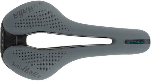 Selle Flite Boost TI316 Gravel Superflow - noir-gris/L