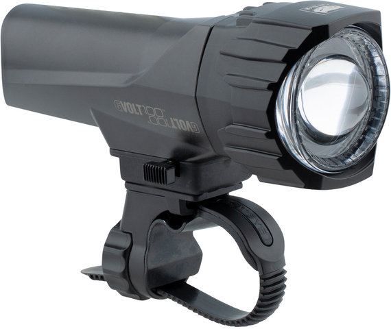 GVolt100 LED Frontlicht mit StVZO-Zulassung - schwarz/100 Lux