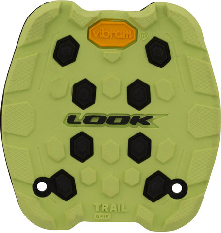 Look Set de 4 Plaques de Pédales Activ Grip Trail - citron vert/universal