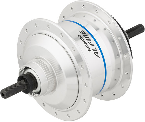 Shimano Cambio de buje Alfine Di2 SG-S7051-11 Disco Center Lock - plata/32 agujeros