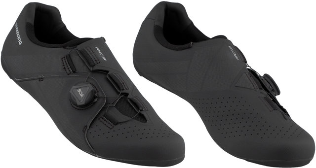 Zapatillas de ciclismo de ruta anchas SH-RC300E - black/42