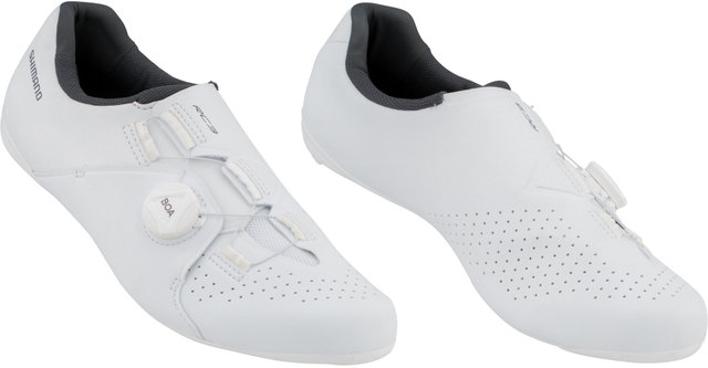 Zapatillas de ciclismo de ruta anchas SH-RC300E - white/42