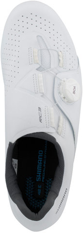 Shimano Zapatillas de ciclismo de ruta anchas SH-RC300E - white/42