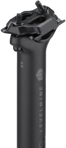 LEVELNINE Pro Team Carbon Stealth Seatpost 350 mm - black stealth/31.6 mm / 350 mm / SB 0 mm