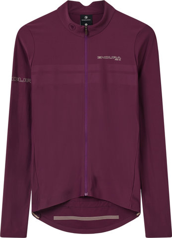 Endura Maillot de manga larga Pro SL para hombre - black cherry | L