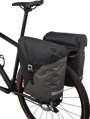 Racktime Vida 2.0 Panniers - carbon black-stone grey/24000 ml