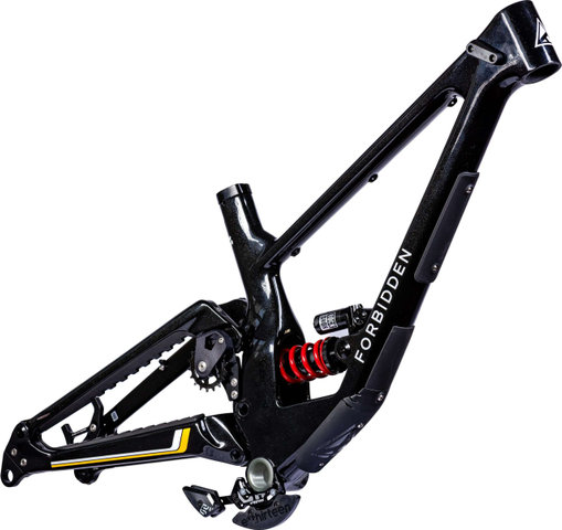 FORBIDDEN Supernought V1 Carbon Frame Kit - vol. 4/205 mm/L/12 mm Thru Axle
