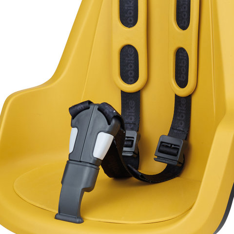 bobike ONE Mini Front-Kindersitz mit Montagebügel - mighty mustard