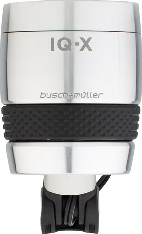 busch+müller Lumotec IQ-X T SensoPlus LED Front Light - StVZO Approved - silver