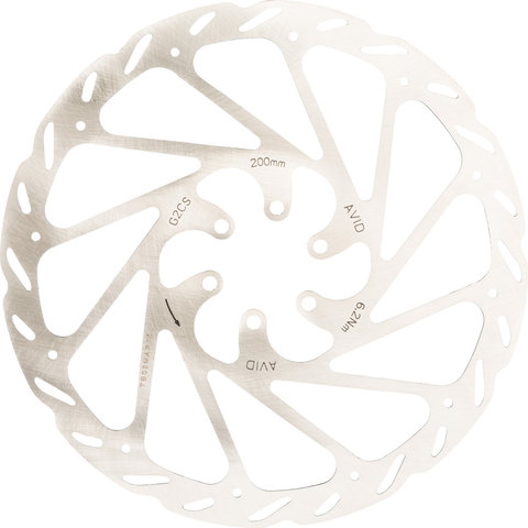 Avid Disco de frenos G2 Clean Sweep 6 ag. p. Juicy / Code / Elixir 1 / BB7 - universal/200 mm