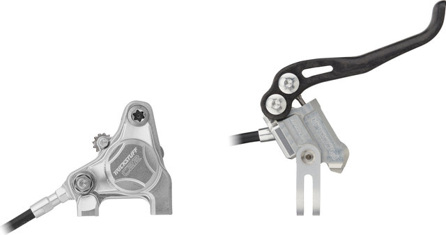 Trickstuff Piccola Carbon f+r set disc brake flatmount / postmount - silver-silver/Set/left/right (side-specific)