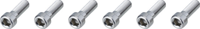 Burgtec Titanium Stem Bolts for Enduro MK2 / MK3 - silver