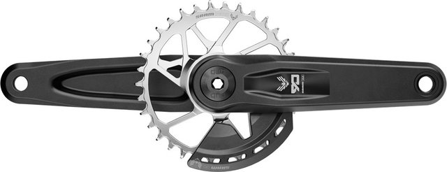 SRAM Transmission T-Type DUB DM 1x12-speed crankset - black/175,0 mm