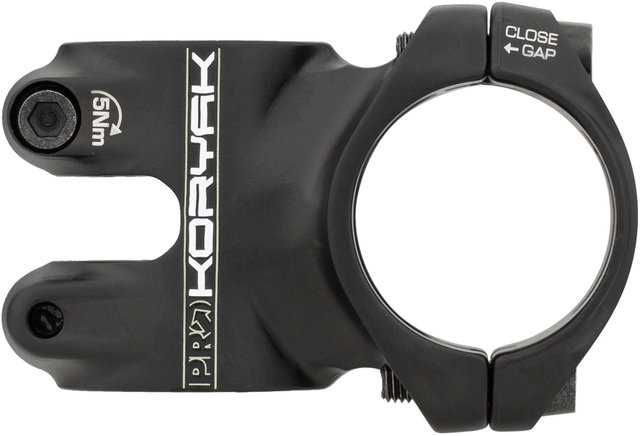 PRO Koryak Di2 31.8 Stem - black/35 mm 0°