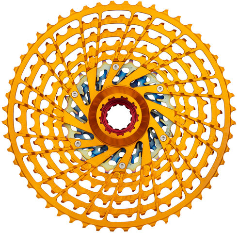 KCNC Cassette VTT 12 vitesses - oilslick-orange/9-52