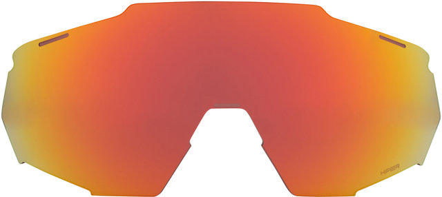 100% Ersatzglas Hiper Multilayer Mirror für Racetrap Sportbrille - hiper red multilayer mirror/universal