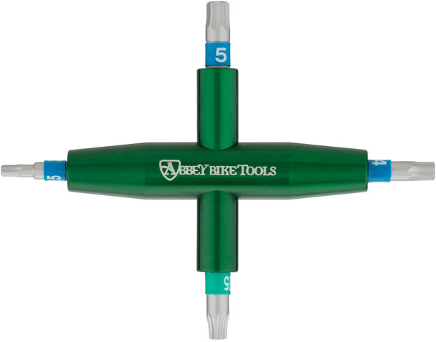 Herramienta multiusos 4-Way Multitool - green/2,5 mm, 4 mm, 5 mm, T25