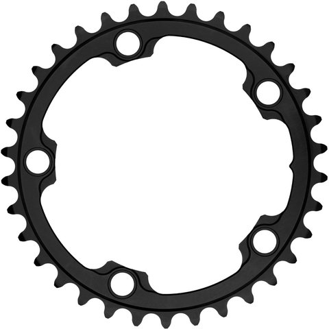 absoluteBLACK Round Road Chainring for 110/5 BCD - black/34 tooth