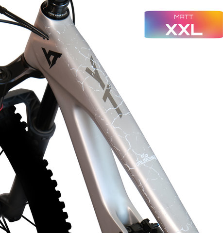 Unleazhed XXL Fragment Rahmenschutzfolie - white matt