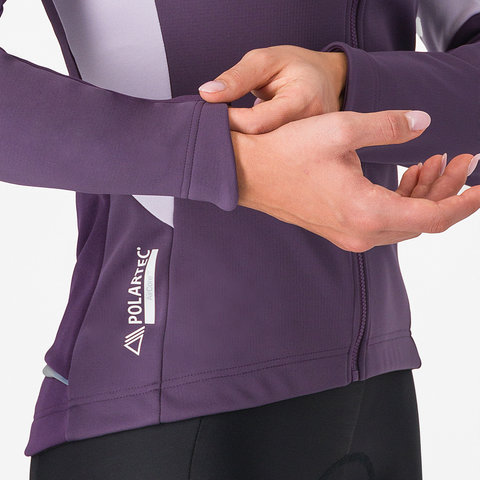 Castelli Entrata 2 Damen Jacke - night shade purple mist | XS