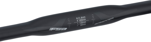 FSA Gossamer Compact 31.8 Lenker - black/42 cm