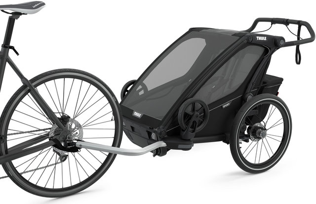 Remolque para niños Chariot Sport 2 - midnight black/universal