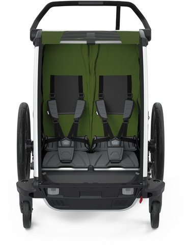Thule Chariot Cab 2 Kids Trailer - cypress green/universal