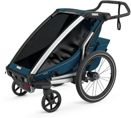 Thule Remolque para niños Chariot Cross 1 - majolica blue/universal