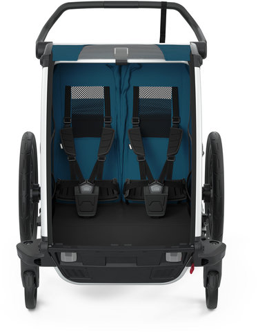 Thule Remolque para niños Chariot Cross 2 - majolica blue/universal