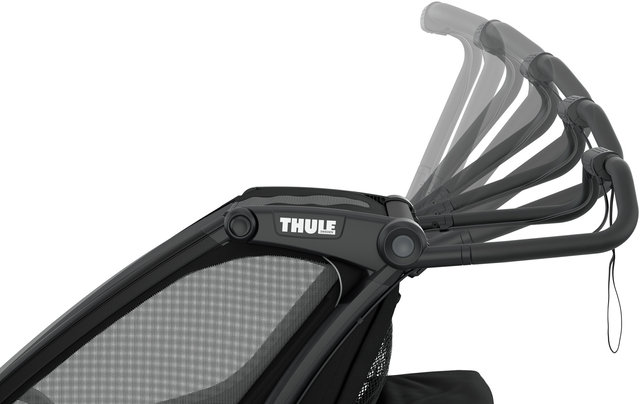 Thule Remorque pour Enfants Chariot Sport 1 - midnight black/universal